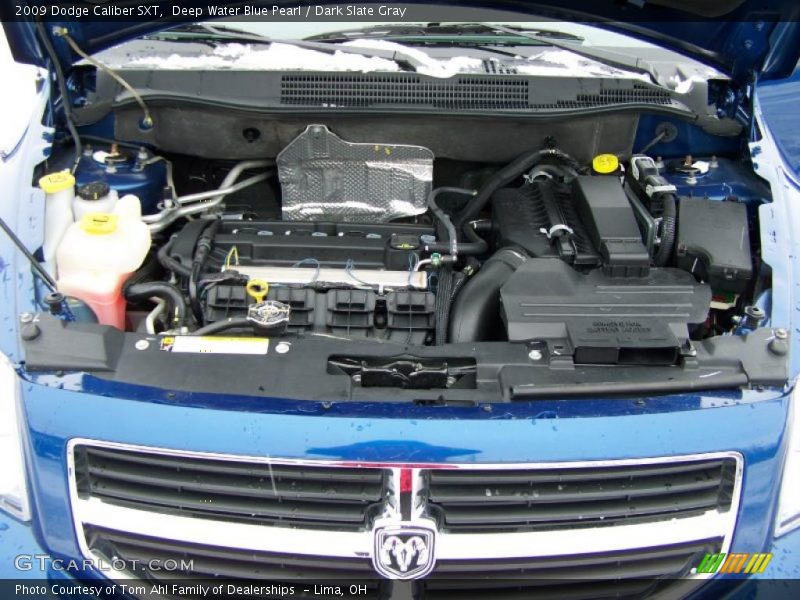Deep Water Blue Pearl / Dark Slate Gray 2009 Dodge Caliber SXT