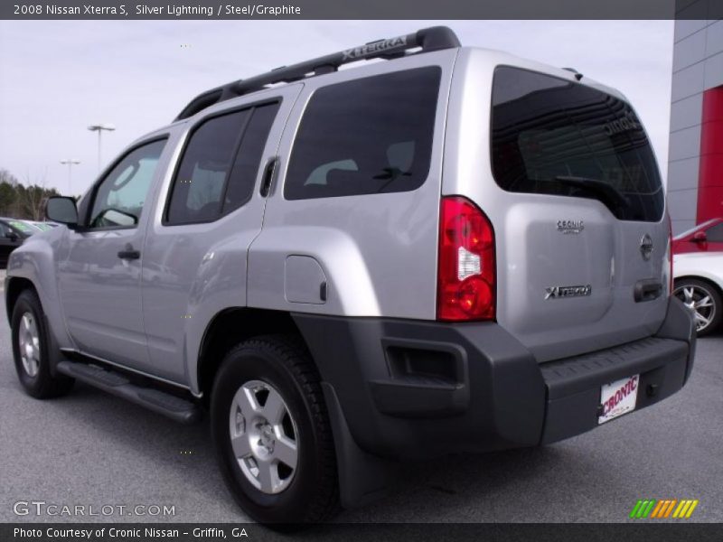 Silver Lightning / Steel/Graphite 2008 Nissan Xterra S