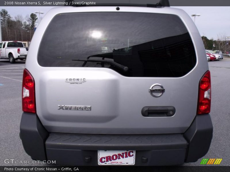 Silver Lightning / Steel/Graphite 2008 Nissan Xterra S