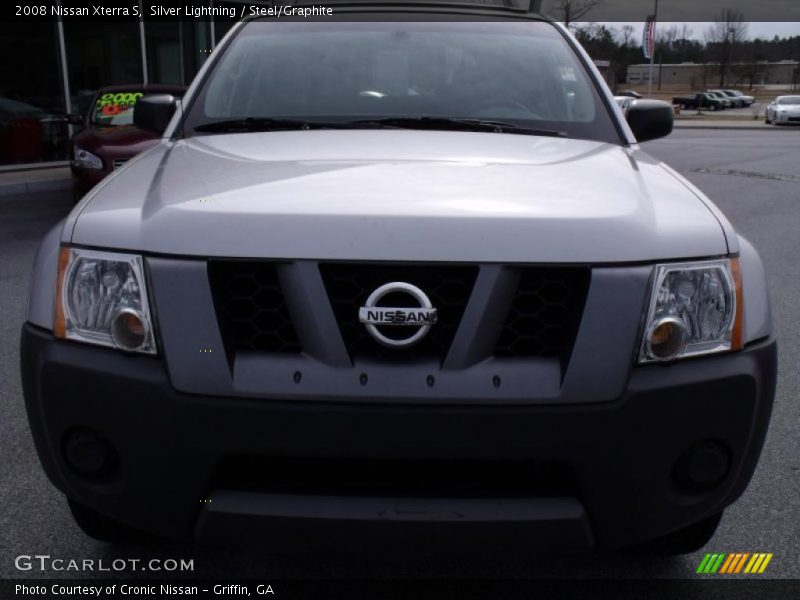Silver Lightning / Steel/Graphite 2008 Nissan Xterra S