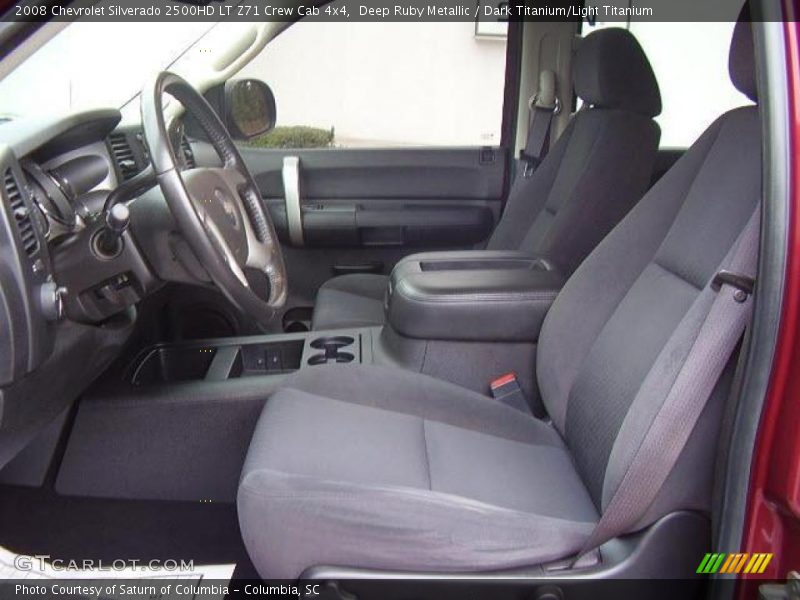 Deep Ruby Metallic / Dark Titanium/Light Titanium 2008 Chevrolet Silverado 2500HD LT Z71 Crew Cab 4x4