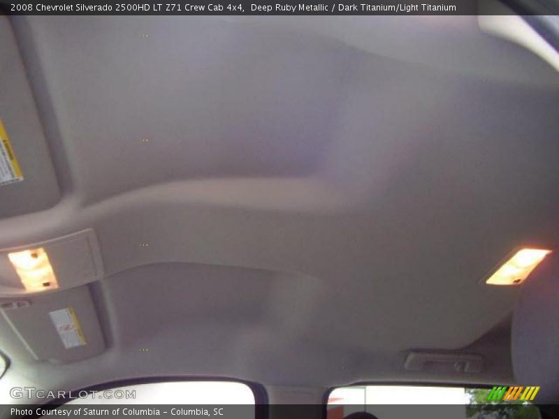 Deep Ruby Metallic / Dark Titanium/Light Titanium 2008 Chevrolet Silverado 2500HD LT Z71 Crew Cab 4x4