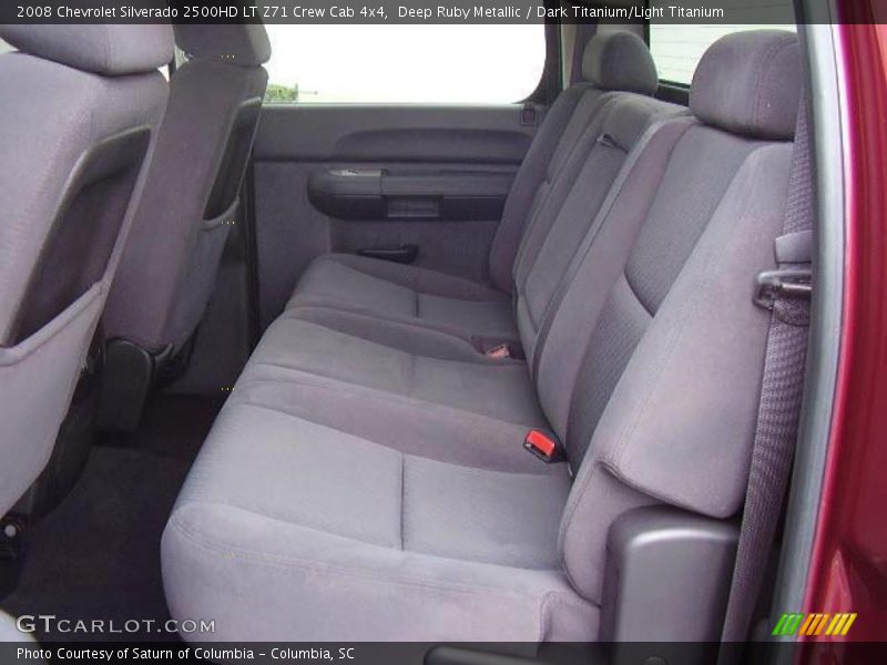 Deep Ruby Metallic / Dark Titanium/Light Titanium 2008 Chevrolet Silverado 2500HD LT Z71 Crew Cab 4x4