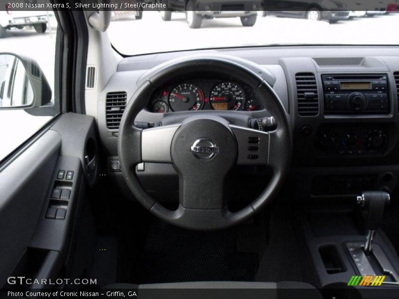 Silver Lightning / Steel/Graphite 2008 Nissan Xterra S