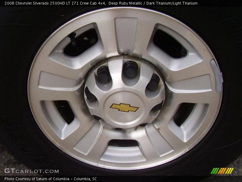 Deep Ruby Metallic / Dark Titanium/Light Titanium 2008 Chevrolet Silverado 2500HD LT Z71 Crew Cab 4x4