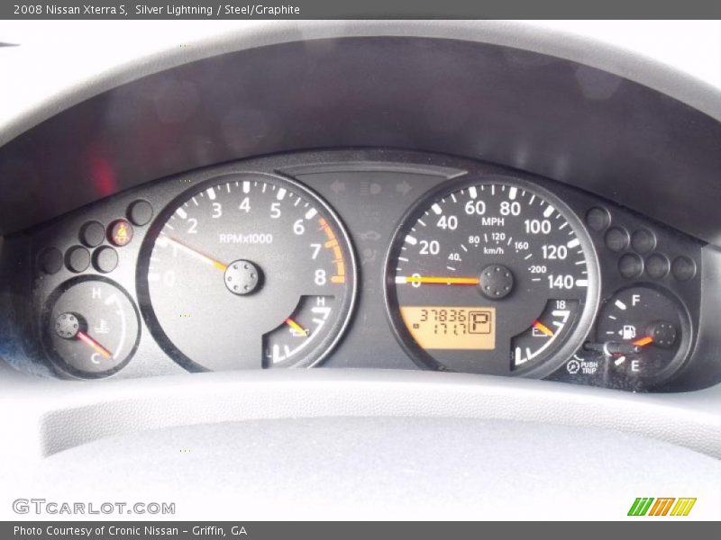 Silver Lightning / Steel/Graphite 2008 Nissan Xterra S