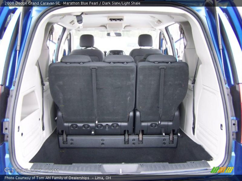 Marathon Blue Pearl / Dark Slate/Light Shale 2008 Dodge Grand Caravan SE