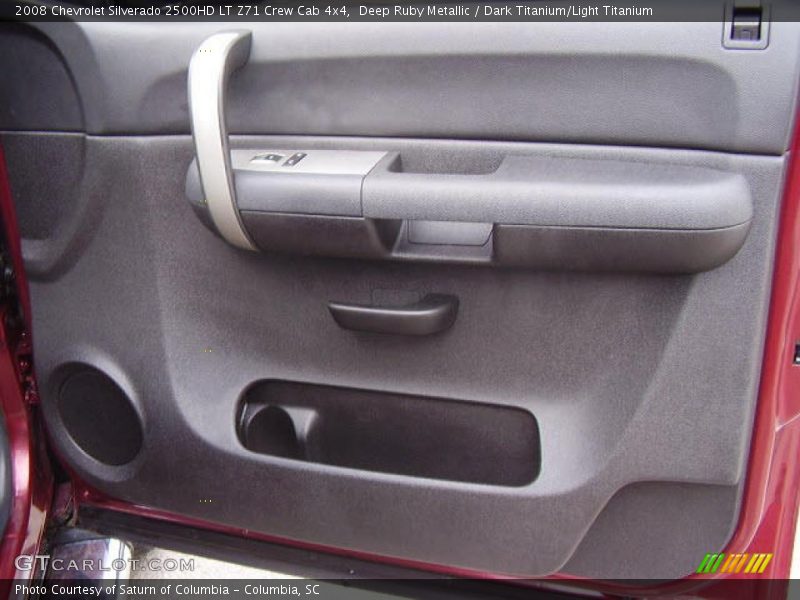 Deep Ruby Metallic / Dark Titanium/Light Titanium 2008 Chevrolet Silverado 2500HD LT Z71 Crew Cab 4x4