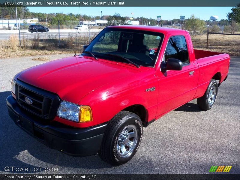 Torch Red / Medium Dark Flint 2005 Ford Ranger XLT Regular Cab