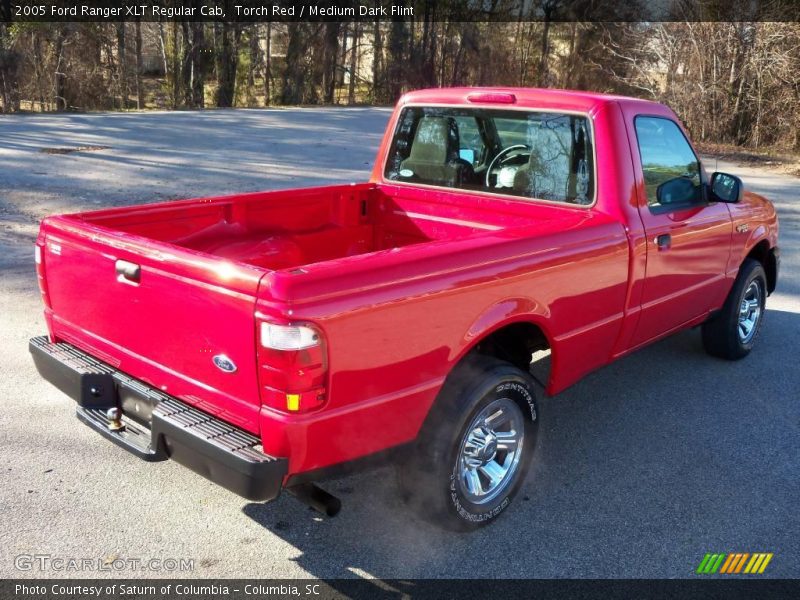 Torch Red / Medium Dark Flint 2005 Ford Ranger XLT Regular Cab