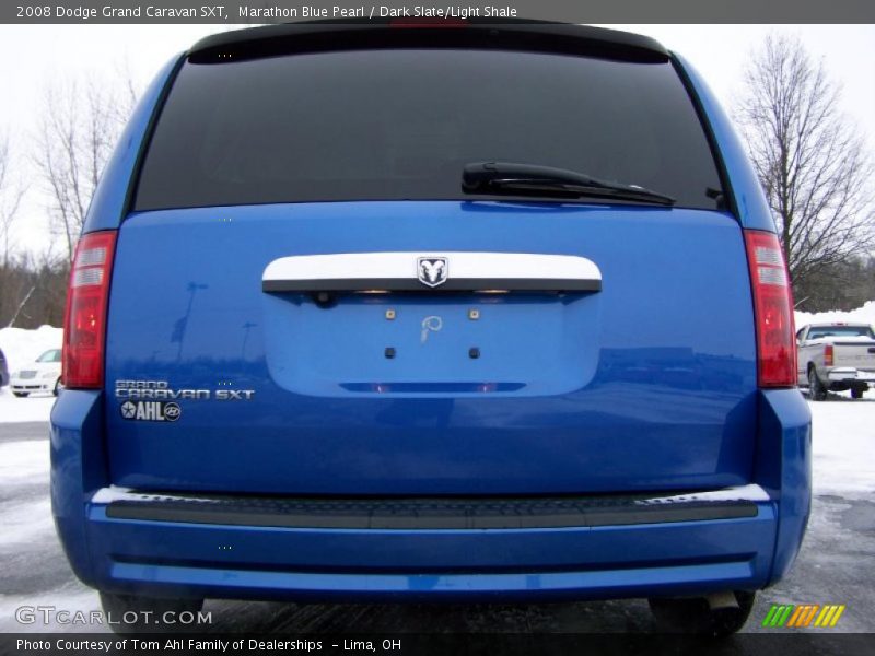 Marathon Blue Pearl / Dark Slate/Light Shale 2008 Dodge Grand Caravan SXT