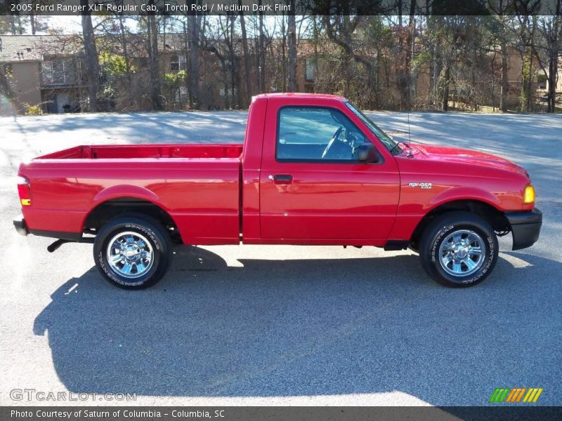 Torch Red / Medium Dark Flint 2005 Ford Ranger XLT Regular Cab