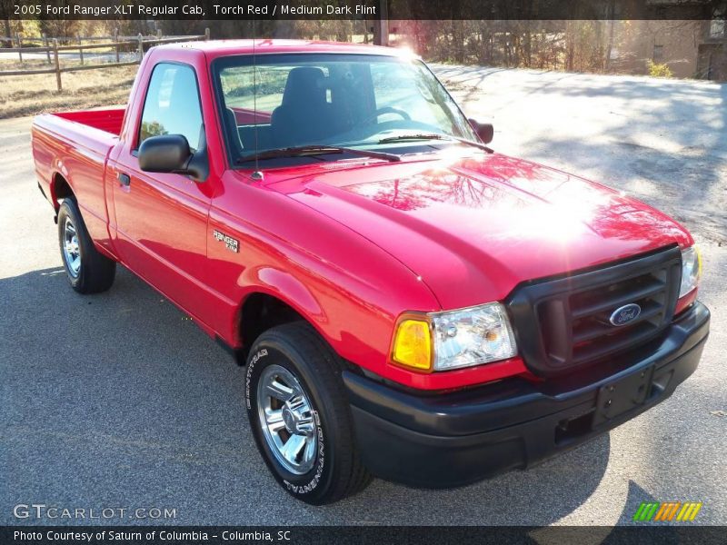 Torch Red / Medium Dark Flint 2005 Ford Ranger XLT Regular Cab