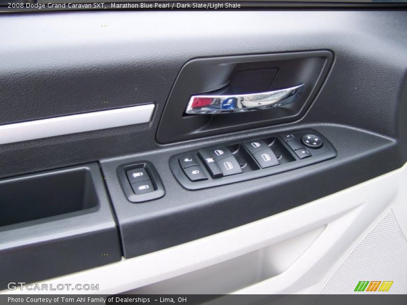 Marathon Blue Pearl / Dark Slate/Light Shale 2008 Dodge Grand Caravan SXT