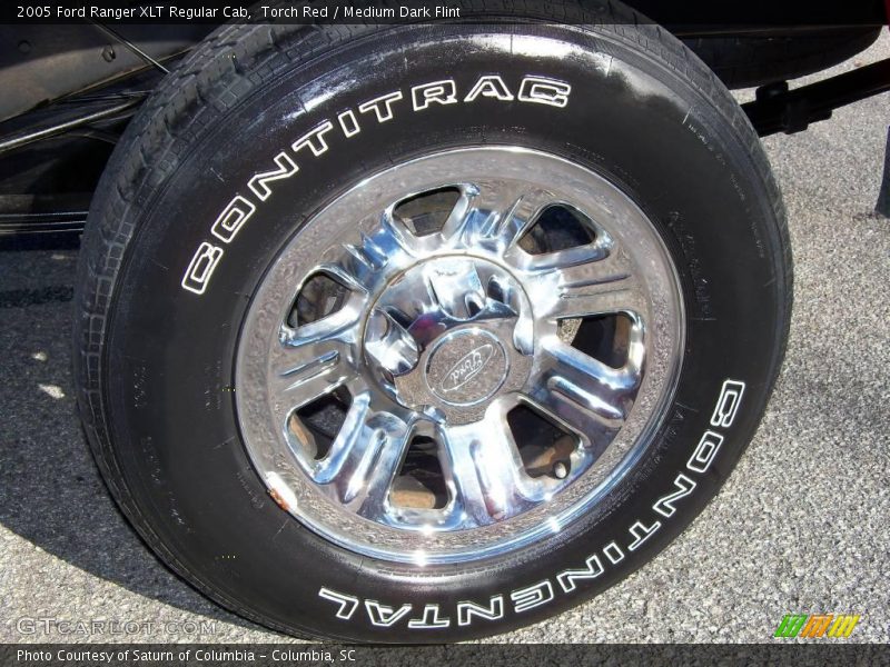 Torch Red / Medium Dark Flint 2005 Ford Ranger XLT Regular Cab