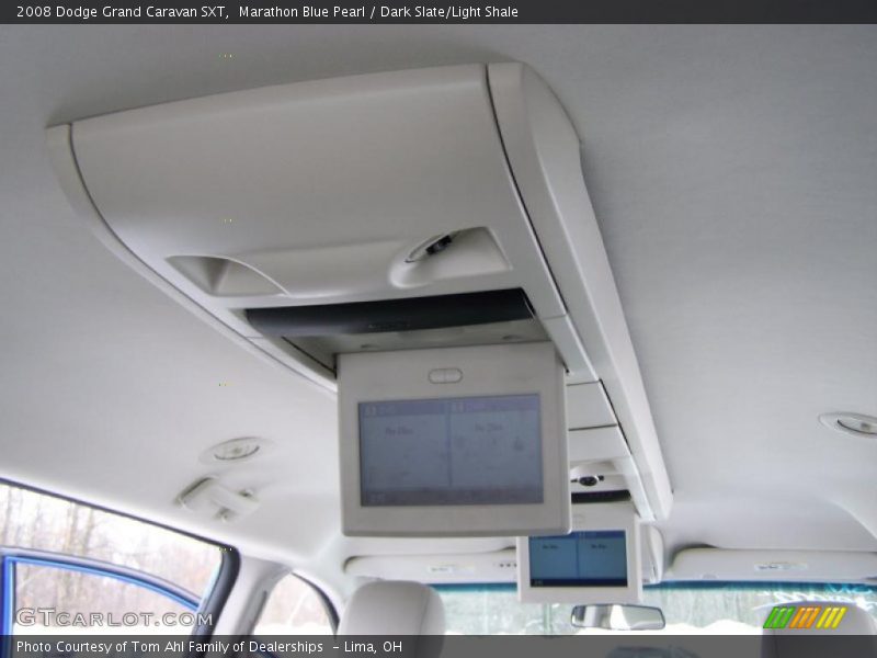 Marathon Blue Pearl / Dark Slate/Light Shale 2008 Dodge Grand Caravan SXT