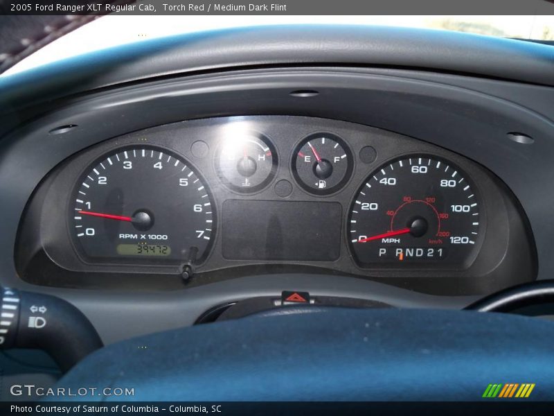 Torch Red / Medium Dark Flint 2005 Ford Ranger XLT Regular Cab