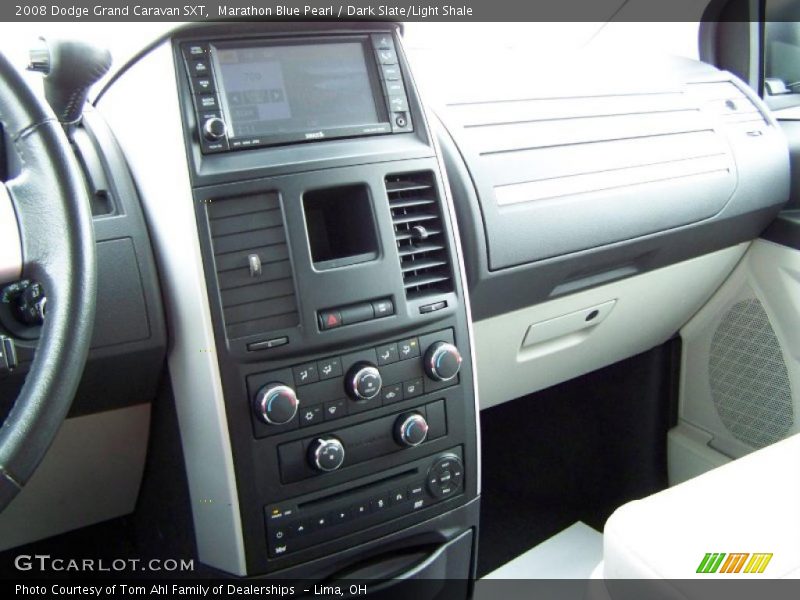 Marathon Blue Pearl / Dark Slate/Light Shale 2008 Dodge Grand Caravan SXT