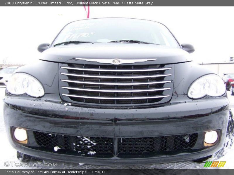 Brilliant Black Crystal Pearl / Pastel Slate Gray 2008 Chrysler PT Cruiser Limited Turbo