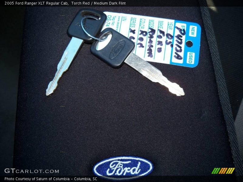 Torch Red / Medium Dark Flint 2005 Ford Ranger XLT Regular Cab