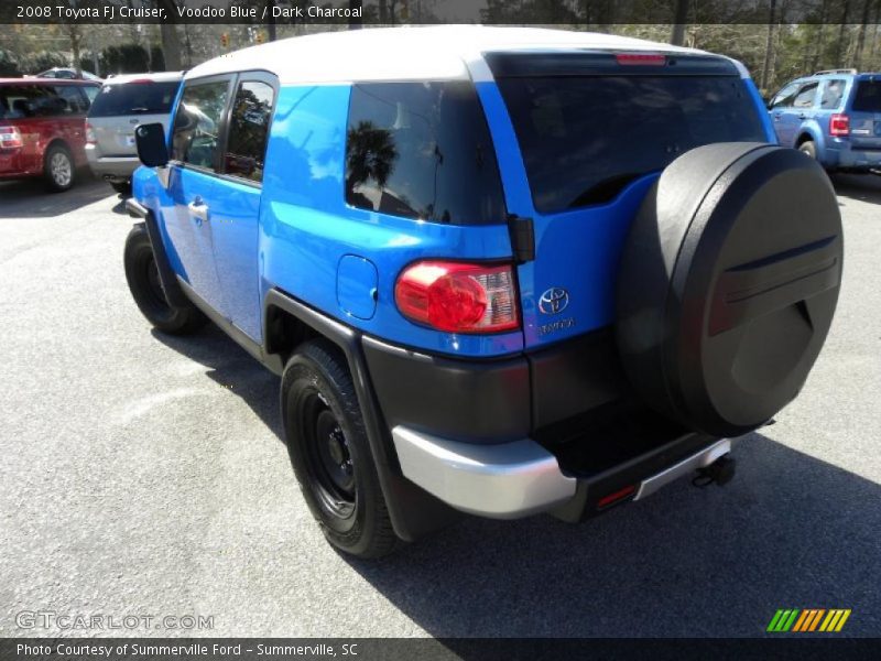 Voodoo Blue / Dark Charcoal 2008 Toyota FJ Cruiser