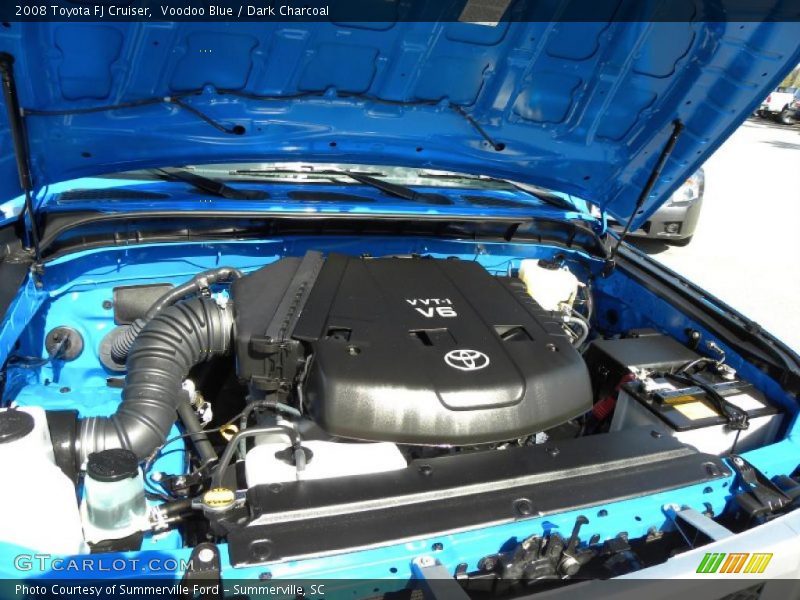 Voodoo Blue / Dark Charcoal 2008 Toyota FJ Cruiser