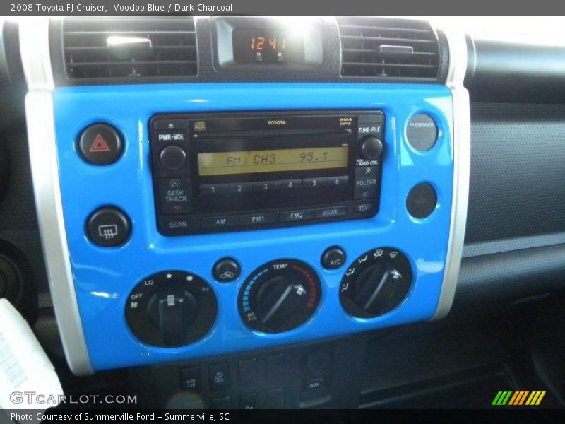 Voodoo Blue / Dark Charcoal 2008 Toyota FJ Cruiser