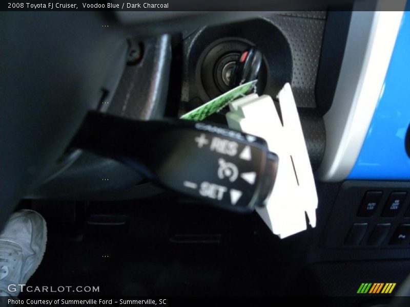 Voodoo Blue / Dark Charcoal 2008 Toyota FJ Cruiser