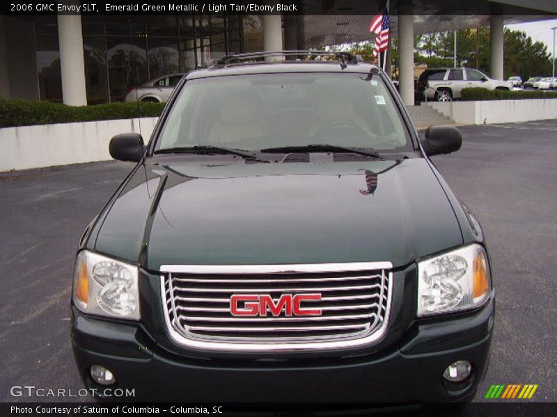 Emerald Green Metallic / Light Tan/Ebony Black 2006 GMC Envoy SLT