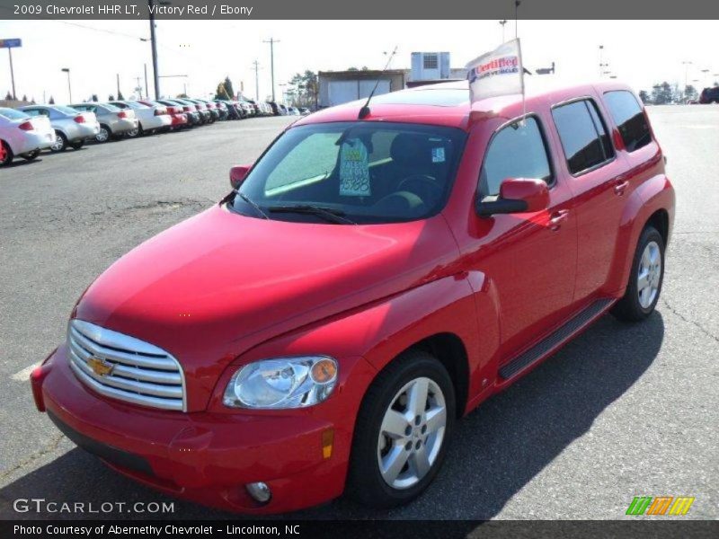 Victory Red / Ebony 2009 Chevrolet HHR LT