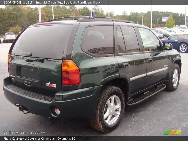 Emerald Green Metallic / Light Tan/Ebony Black 2006 GMC Envoy SLT