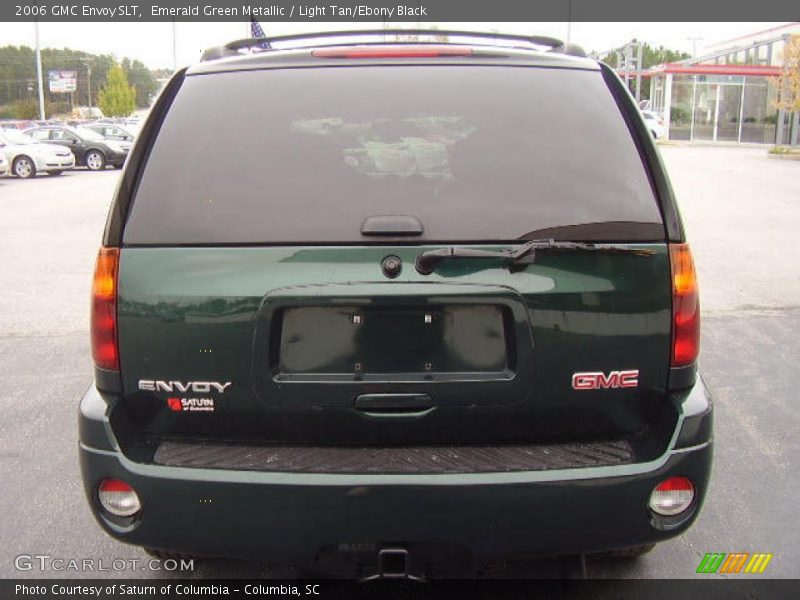 Emerald Green Metallic / Light Tan/Ebony Black 2006 GMC Envoy SLT