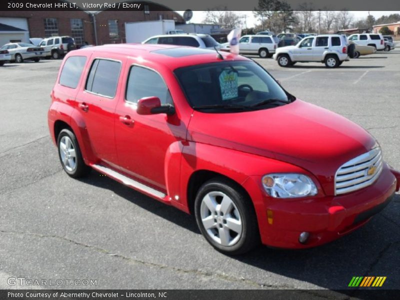 Victory Red / Ebony 2009 Chevrolet HHR LT