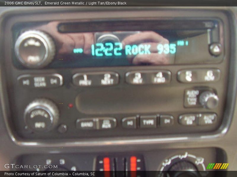 Emerald Green Metallic / Light Tan/Ebony Black 2006 GMC Envoy SLT