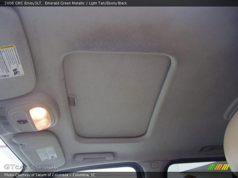 Emerald Green Metallic / Light Tan/Ebony Black 2006 GMC Envoy SLT