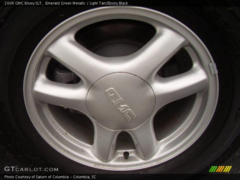 Emerald Green Metallic / Light Tan/Ebony Black 2006 GMC Envoy SLT