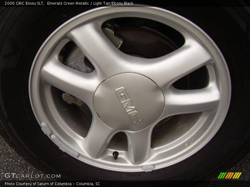 Emerald Green Metallic / Light Tan/Ebony Black 2006 GMC Envoy SLT