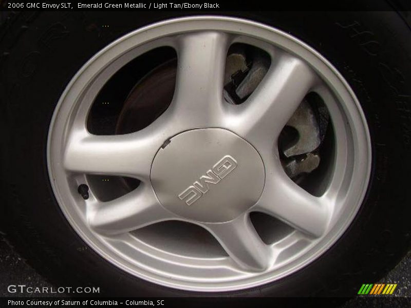Emerald Green Metallic / Light Tan/Ebony Black 2006 GMC Envoy SLT
