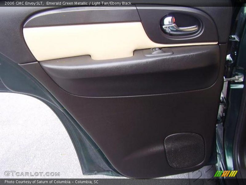 Emerald Green Metallic / Light Tan/Ebony Black 2006 GMC Envoy SLT