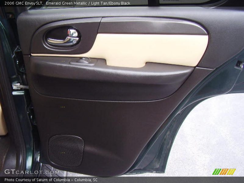 Emerald Green Metallic / Light Tan/Ebony Black 2006 GMC Envoy SLT