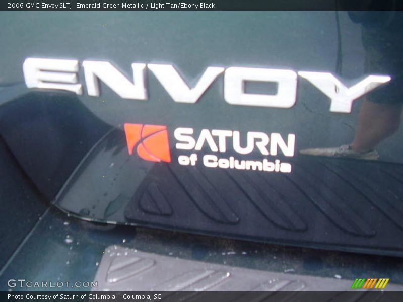 Emerald Green Metallic / Light Tan/Ebony Black 2006 GMC Envoy SLT