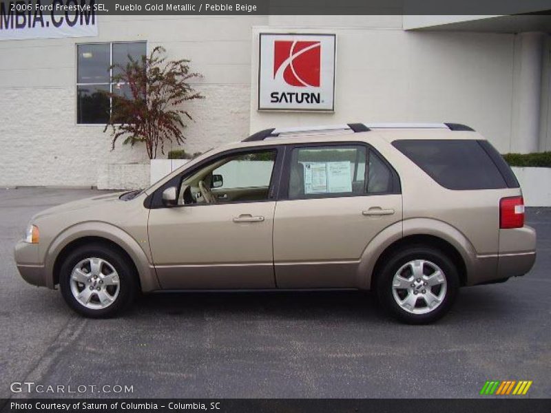 Pueblo Gold Metallic / Pebble Beige 2006 Ford Freestyle SEL