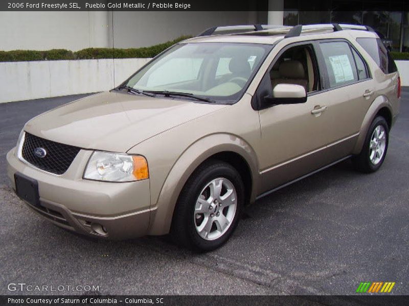 Pueblo Gold Metallic / Pebble Beige 2006 Ford Freestyle SEL