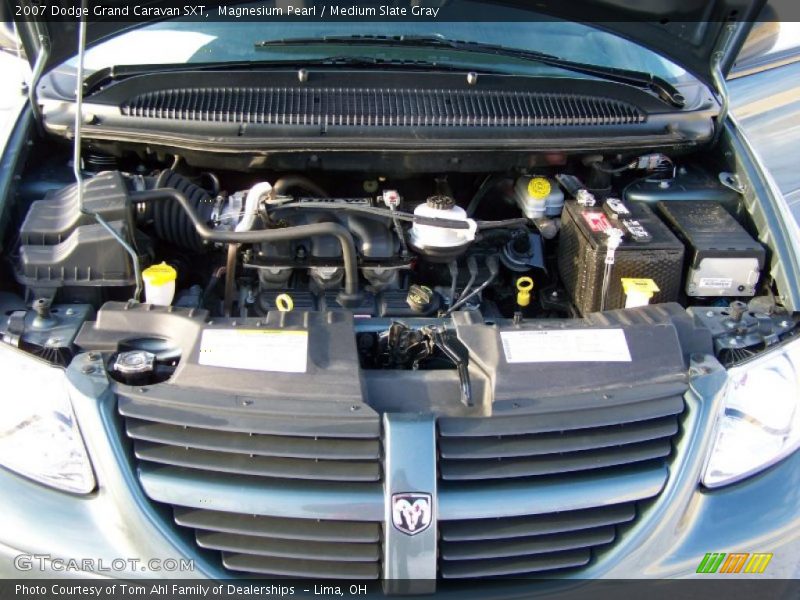 Magnesium Pearl / Medium Slate Gray 2007 Dodge Grand Caravan SXT