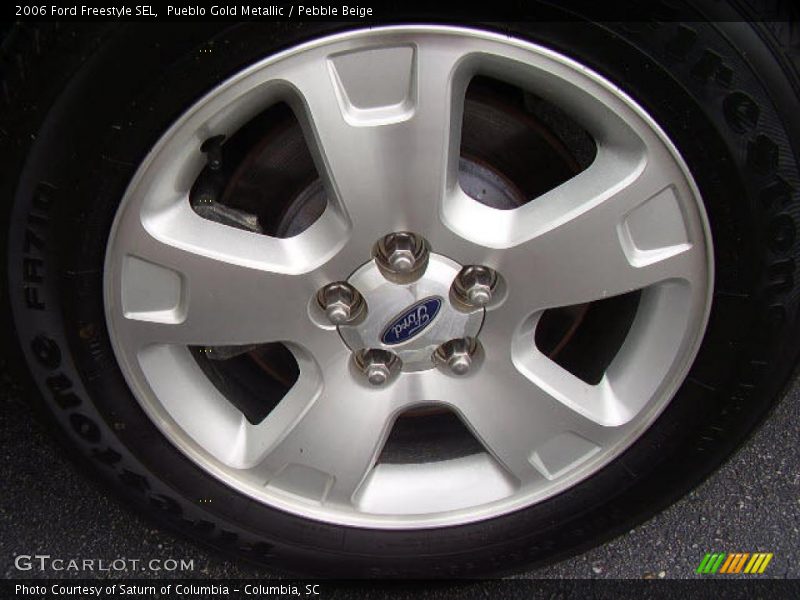 Pueblo Gold Metallic / Pebble Beige 2006 Ford Freestyle SEL