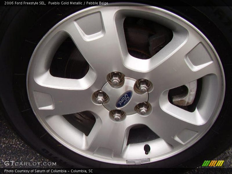 Pueblo Gold Metallic / Pebble Beige 2006 Ford Freestyle SEL