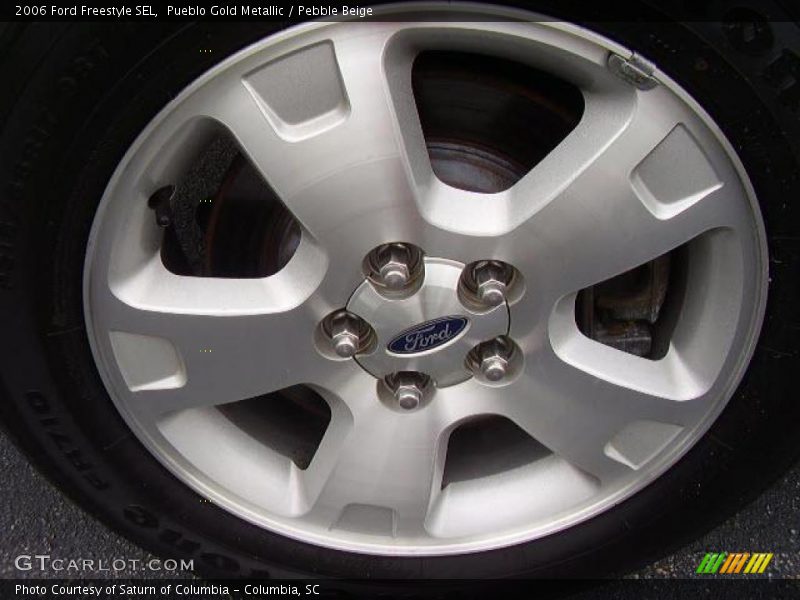 Pueblo Gold Metallic / Pebble Beige 2006 Ford Freestyle SEL