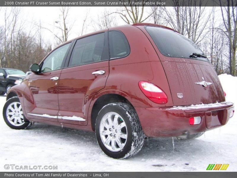 Sunset Crystal Pearl / Pastel Pebble Beige 2008 Chrysler PT Cruiser Sunset Boulevard Edition