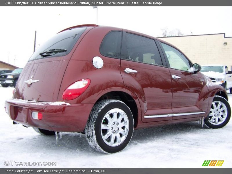 Sunset Crystal Pearl / Pastel Pebble Beige 2008 Chrysler PT Cruiser Sunset Boulevard Edition