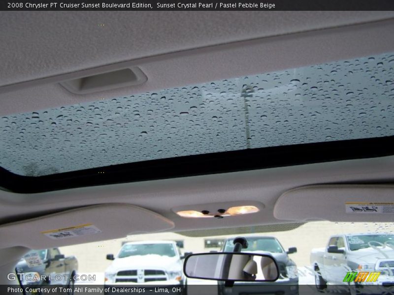 Sunset Crystal Pearl / Pastel Pebble Beige 2008 Chrysler PT Cruiser Sunset Boulevard Edition